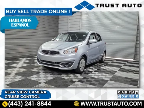 Silver 2019 Mitsubishi Mirage RF Hatchback for sale in Sykesville, MD