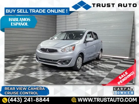 Silver 2019 Mitsubishi Mirage RF Hatchback for sale in Sykesville, MD