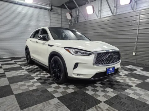 Another view of 2021 INFINITI QX50 LUXE for sale in Sykesville, MD at Trust Auto