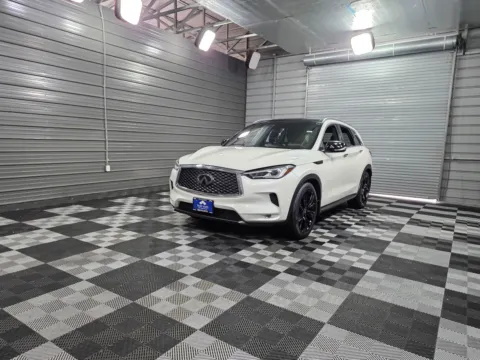 Black 2021 INFINITI QX50 LUXE for sale in Sykesville, MD