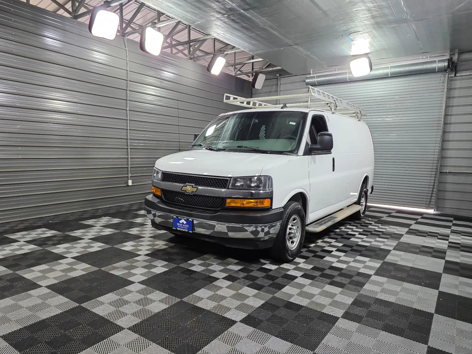 Blue 2021 Chevrolet Express Cargo Van 2500 for sale in Sykesville, MD