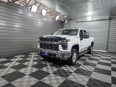 Blue 2021 Chevrolet Silverado 3500HD CC LT for sale in Sykesville, MD