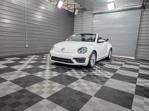 Green 2017 Volkswagen Beetle Convertible 1.8T Classic for sale in Sykesville, MD