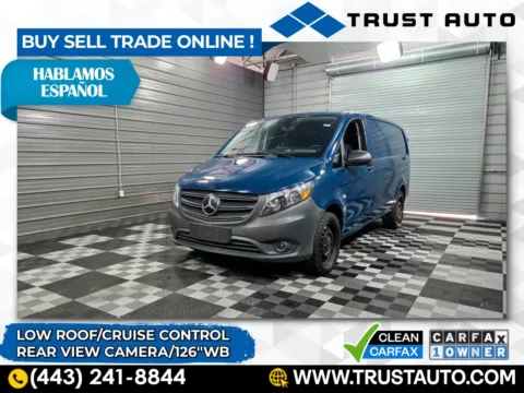 Blue 2022 Mercedes-Benz Metris Cargo 126''WB Low Roof Minivan/Van for sale in Sykesville, MD