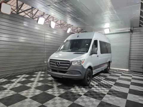 Silver 2019 Mercedes-Benz Sprinter 12-Passenger 144WB High Roof Diesel Minivan/Van for sale in Sykesville, MD