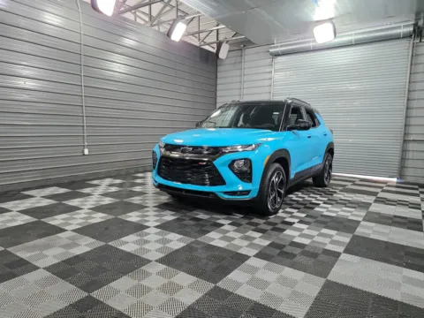 Blue 2022 Chevrolet Trailblazer RS for sale in Sykesville, MD