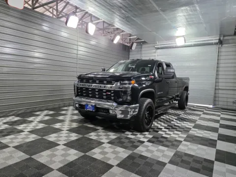 Blue 2022 Chevrolet Silverado 3500HD LT for sale in Sykesville, MD