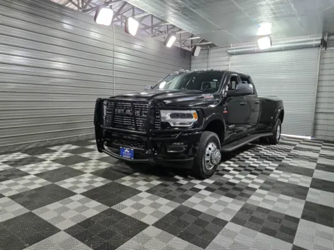 Photos of 2020 Ram 3500 DRW Laramie 4WD Crew Cab 8FT Long Bed Turbo Diesel Pickup Truck w/Level 1 Equipment Group for sale in Sykesville, MD at Trust Auto