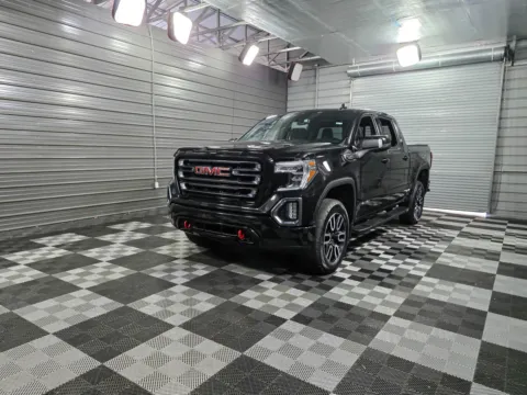 Black 2021 GMC Sierra 1500 AT4 4WD Crew Cab Duramax Turbo Diesel Pickup Truck w/Preferred Pkg for sale in Sykesville, MD