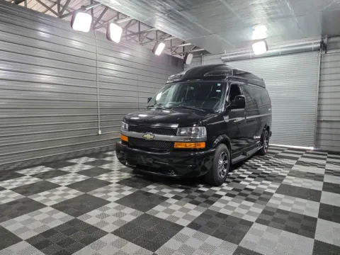 Blue 2018 Chevrolet Express Cargo Van 2500 for sale in Sykesville, MD