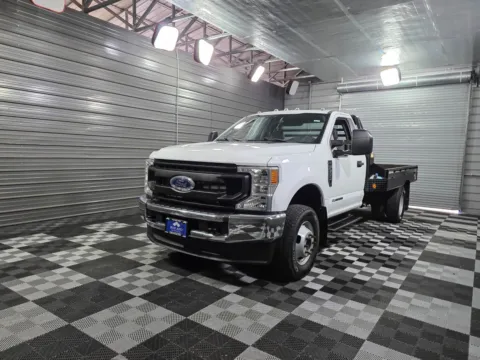 Blue 2021 Ford Super Duty F-350 DRW XLT for sale in Sykesville, MD