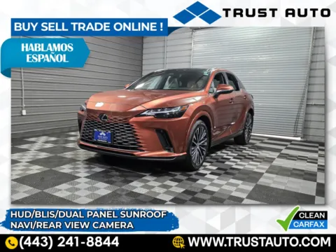 Beige 2023 Lexus RX 350 Premium Plus Luxury SUV for sale in Sykesville, MD
