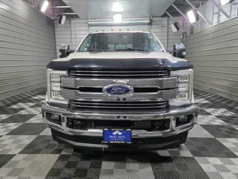 Another view of 2017 Ford Super Duty F-350 DRW Lariat 4WD Crew Cab 8FT Bed Dually 6.7L V8 Power Stroke Diesel Pickup Truck w/Ultimate Pkg for sale in Sykesville, MD at Trust Auto