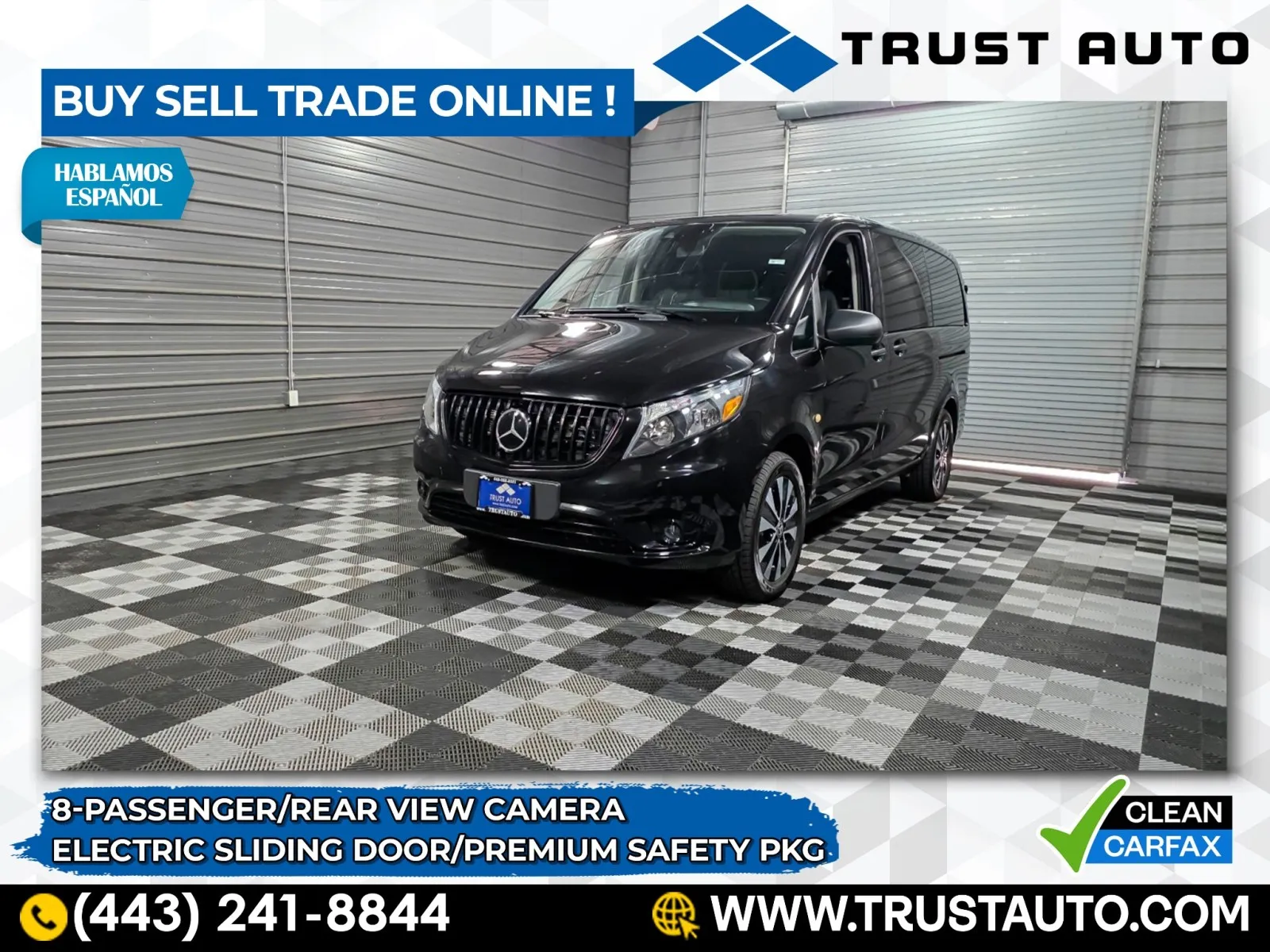 2023 Mercedes-Benz Metris 8-Passenger 126''WB Minivan/Van w/Premium Safety Pkg