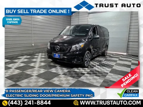 Black 2023 Mercedes-Benz Metris 8-Passenger 126''WB Minivan/Van w/Premium Safety Pkg for sale in Sykesville, MD
