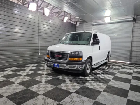 Blue 2021 GMC Savana Cargo Van 2500 for sale in Sykesville, MD