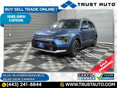 Blue 2024 Kia Niro EX Plug-In Hybrid SUV for sale in Sykesville, MD