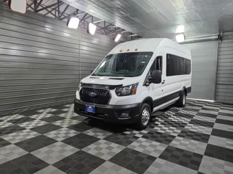 Blue 2023 Ford Transit Passenger Wagon XLT for sale in Sykesville, MD