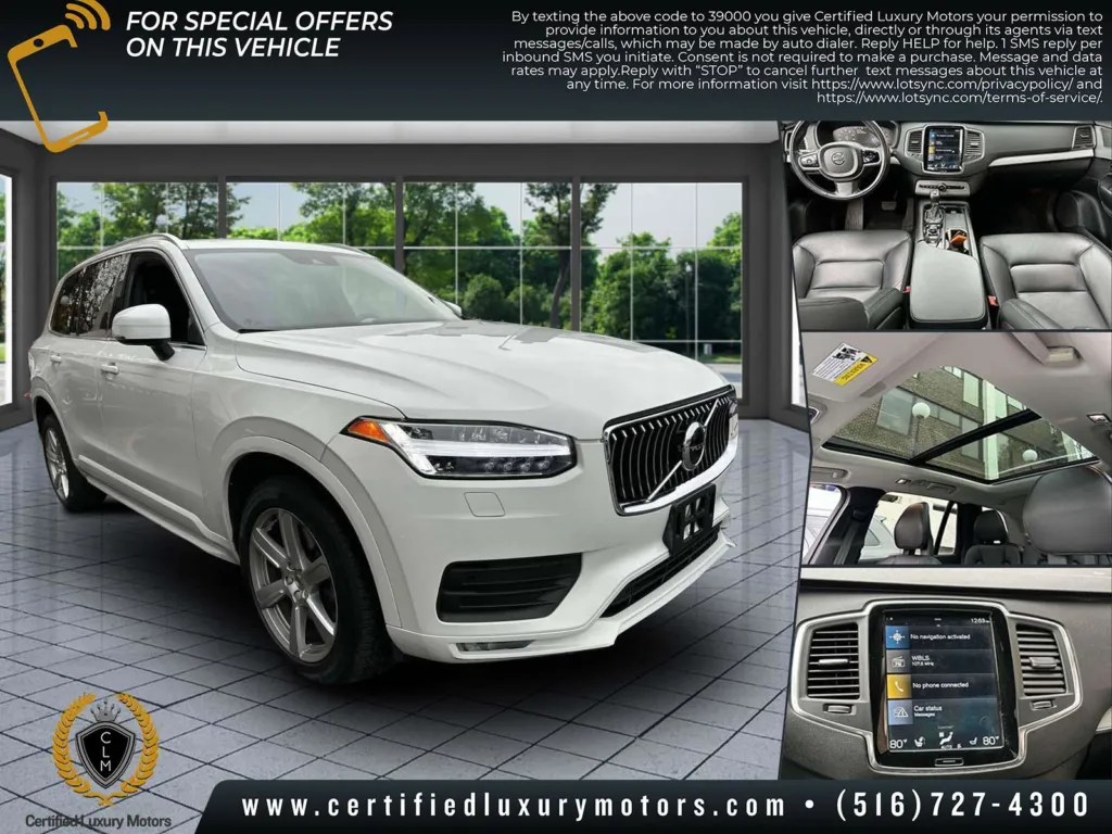 White 2021 Volvo XC90 Momentum for sale in Great Neck, NY