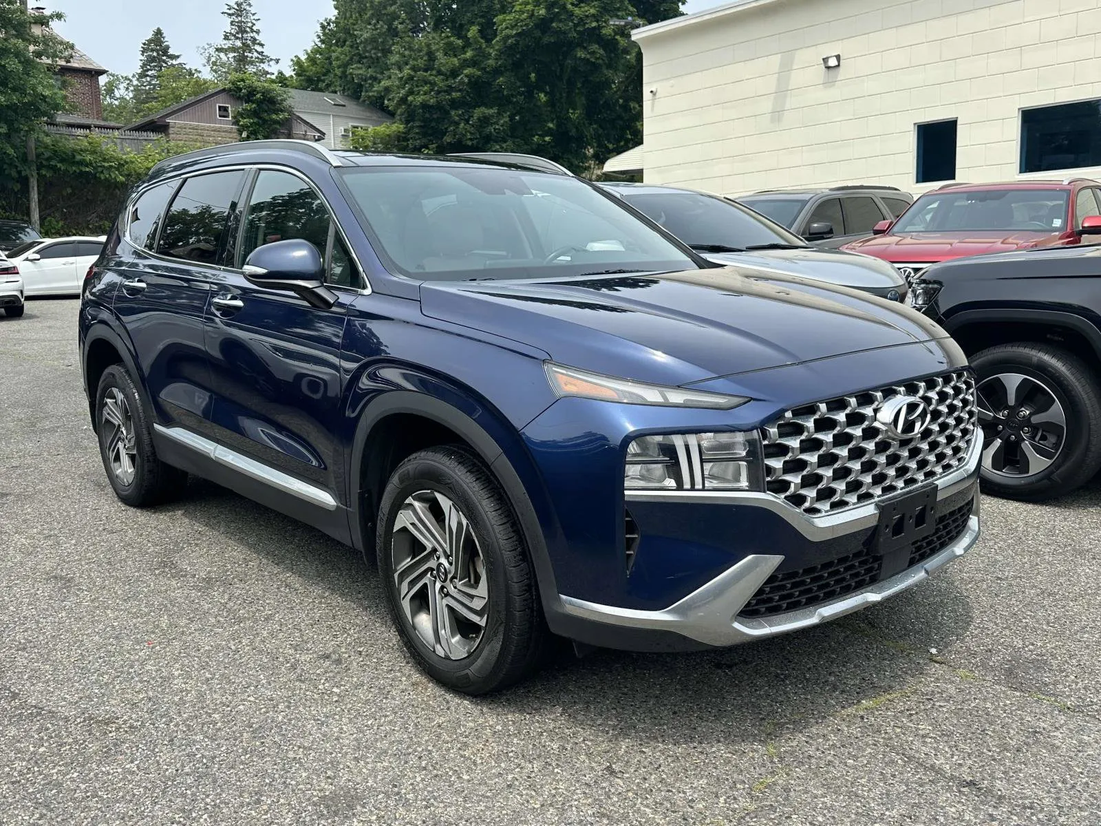 Blue 2022 Hyundai Santa Fe SEL for sale in Great Neck, NY