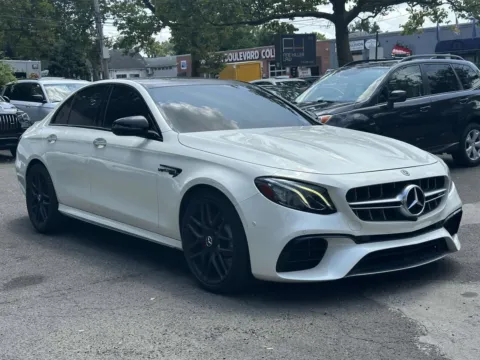 Black 2018 Mercedes-Benz E-Class AMG E 63 S for sale in Great Neck, NY
