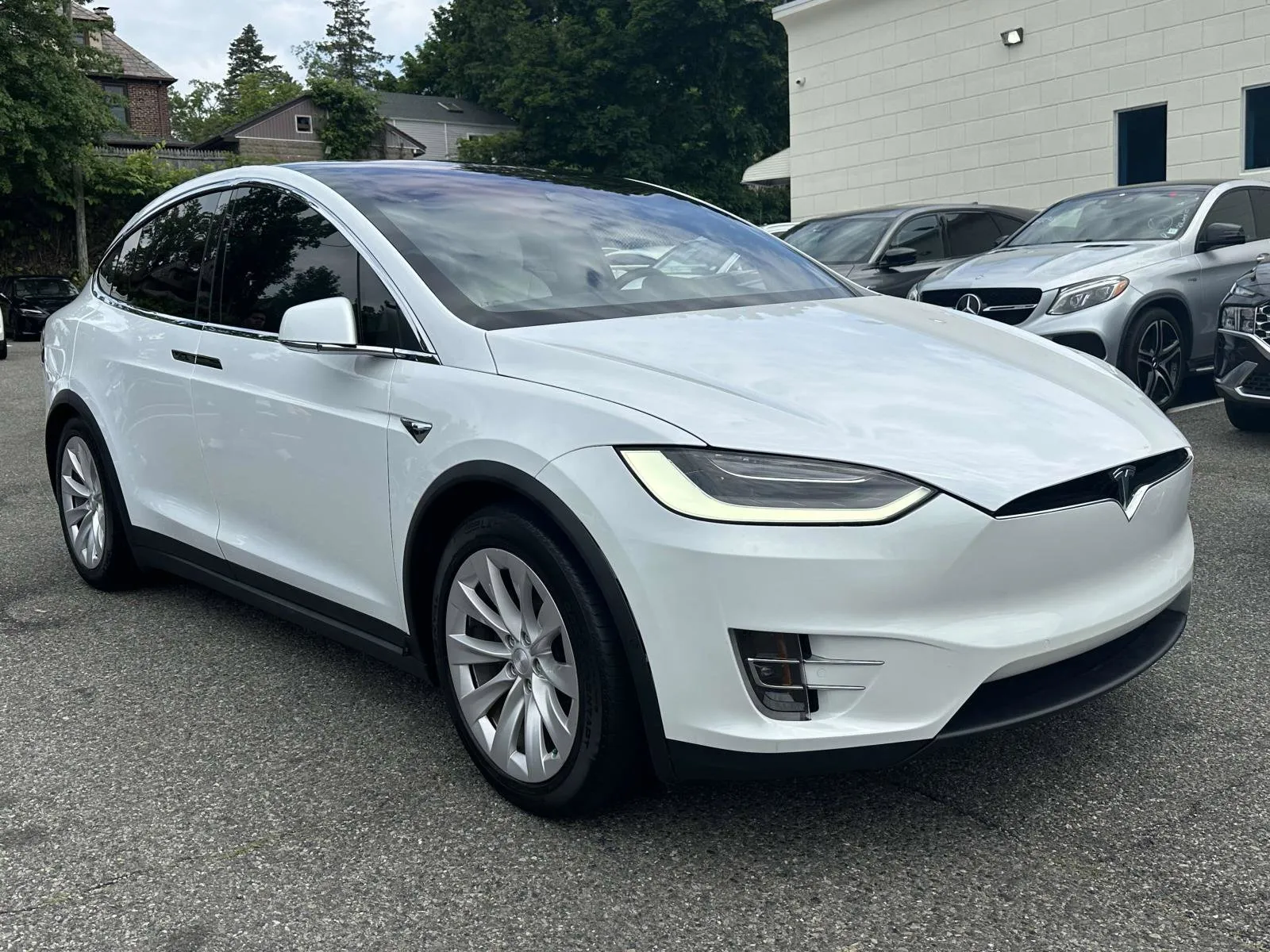 White 2021 Tesla Model X Long Range Plus for sale in Great Neck, NY