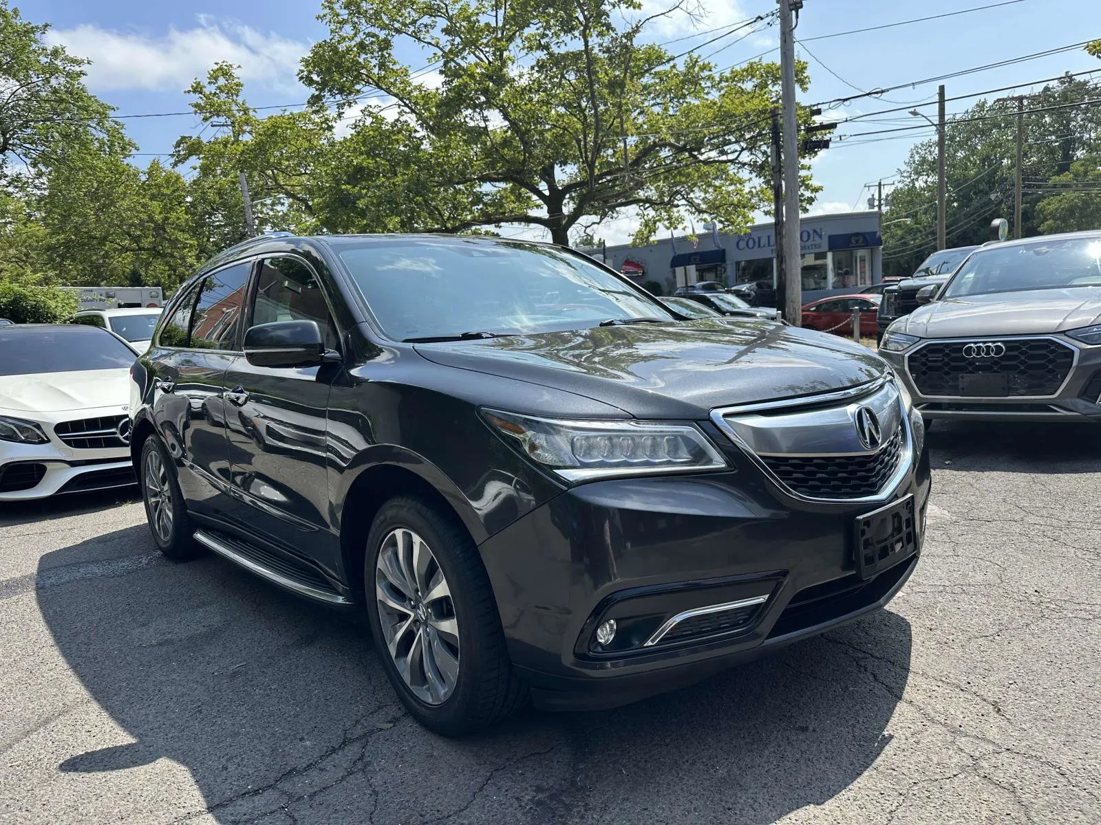 Gray 2015 Acura MDX Tech Pkg for sale in Great Neck, NY