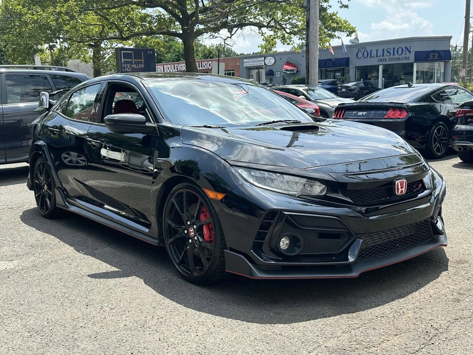 Black 2021 Honda Civic Type R Touring for sale in Great Neck, NY