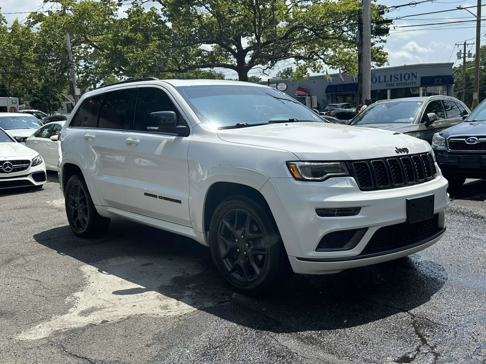 White 2019 Jeep Grand Cherokee Limited X for sale in Great Neck, NY