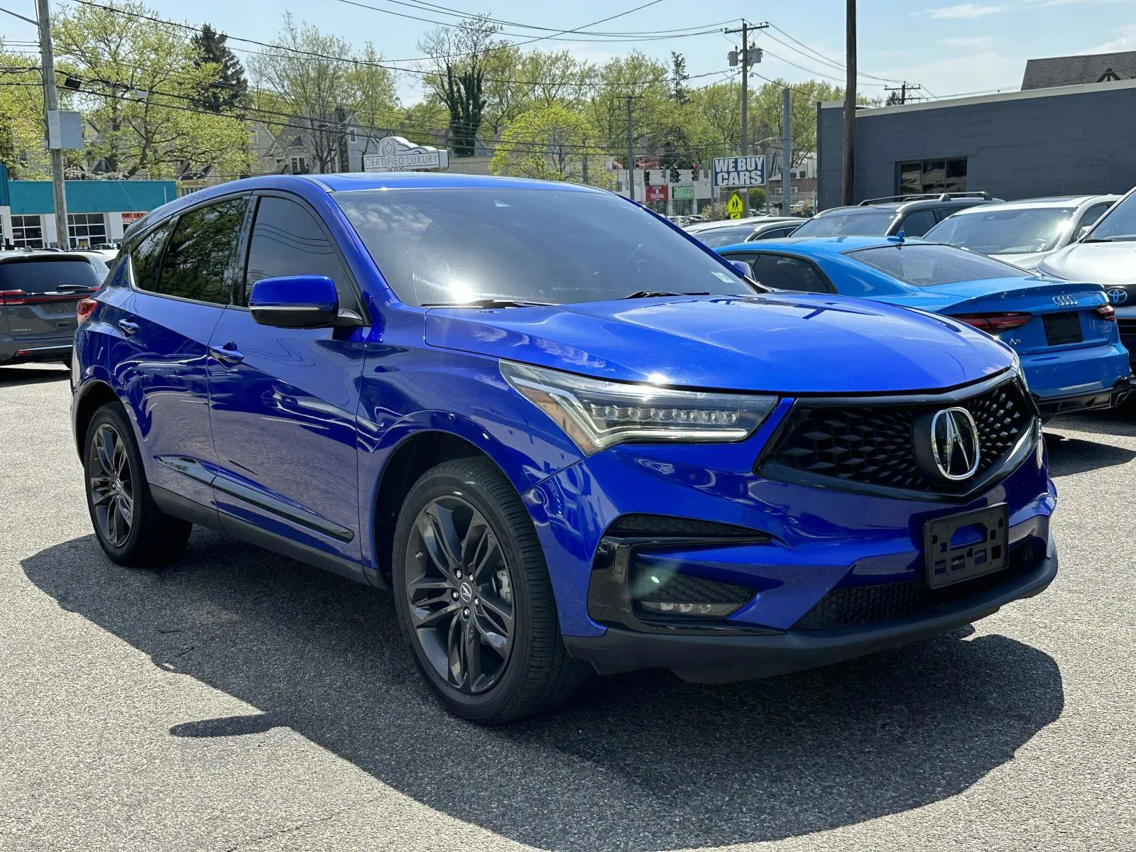 Blue 2020 Acura RDX w/A-Spec Pkg for sale in Great Neck, NY