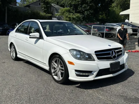 White 2014 Mercedes-Benz C-Class C 300 Sport for sale in Great Neck, NY