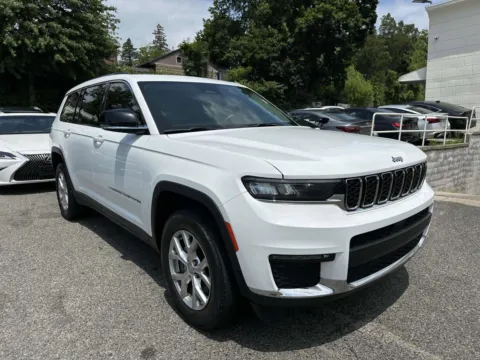 White 2021 Jeep Grand Cherokee L Limited for sale in Great Neck, NY