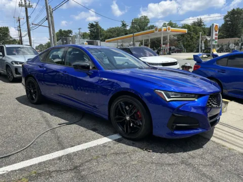 Blue 2021 Acura TLX w/A-Spec Package (Red Interior) for sale in Great Neck, NY