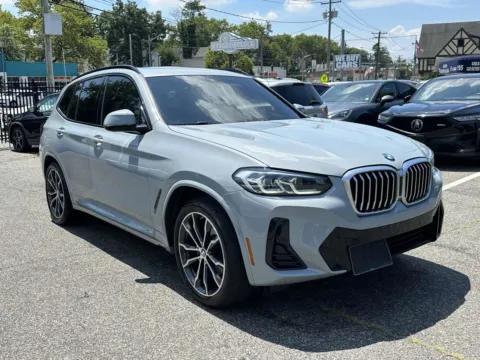 Gray 2022 BMW X3 xDrive30i M-Sport (Red Interior) for sale in Great Neck, NY