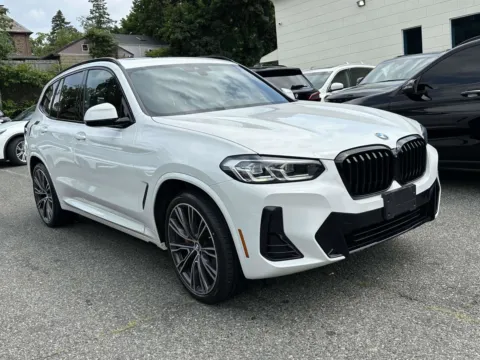White 2022 BMW X3 xDrive30i M-Sport (Red Interior) for sale in Great Neck, NY
