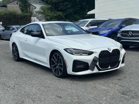 White 2022 BMW 4 Series 430i xDrive M-Sport (Red Interior) for sale in Great Neck, NY