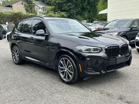 Black 2022 BMW X3 xDrive30i M-Sport (Red Interior) for sale in Great Neck, NY