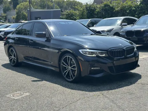 Black 2021 BMW 3 Series 330i xDrive M-Sport for sale in Great Neck, NY