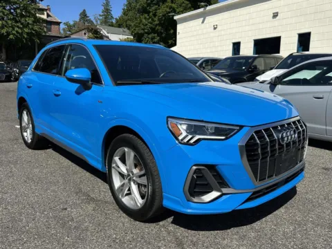 Blue 2019 Audi Q3 S line Premium Plus for sale in Great Neck, NY