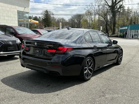 Another view of 2022 BMW 5 Series M550i xDrive for sale in Great Neck, NY at Prestige Motors
