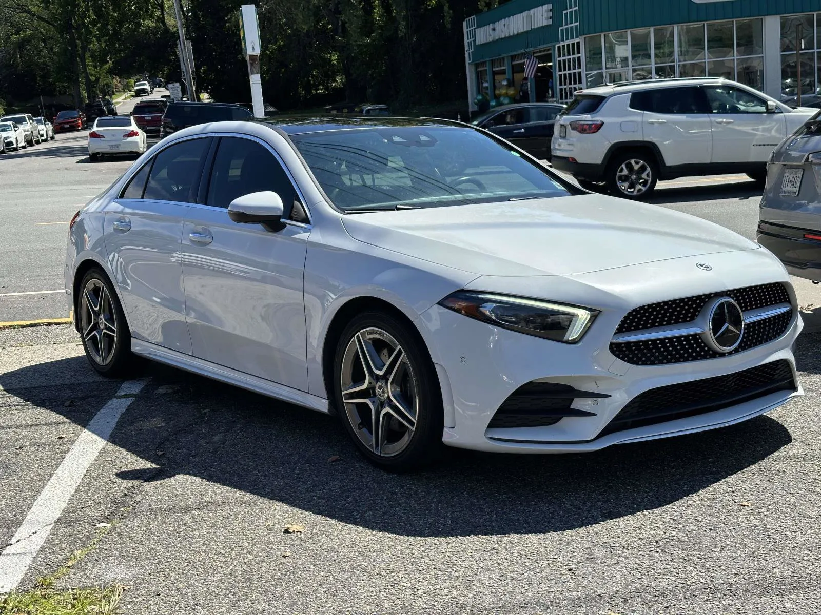 White 2020 Mercedes-Benz A-Class A 220 AMG Pkg for sale in Great Neck, NY