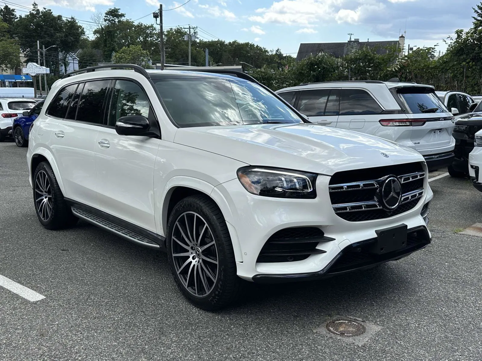 White 2021 Mercedes-Benz GLS 580 AMG Pkg for sale in Great Neck, NY