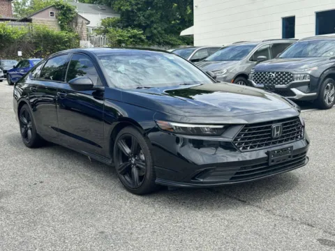 Black 2024 Honda Accord Hybrid Sport-L for sale in Great Neck, NY