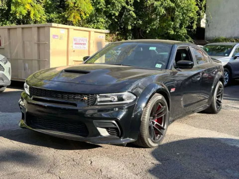 Another view of 2020 Dodge Charger Scat Pack Widebody (Red Interior/12k Miles!) for sale in Great Neck, NY at Prestige Motors