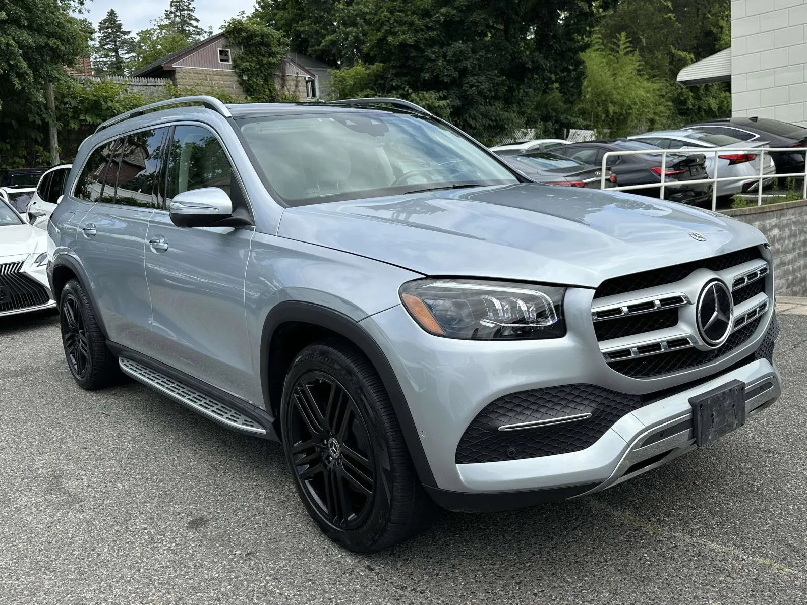 Silver 2022 Mercedes-Benz GLS 450 for sale in Great Neck, NY