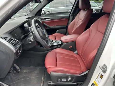 White 2022 BMW X3 xDrive30i M-Sport (Red Interior) for sale in Great Neck, NY