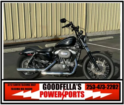 Black 2008 Harley-Davidson Sportster 1200 Nightster for sale in Tacoma, WA