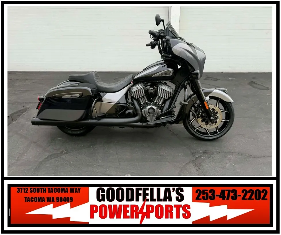 Black 2021 Indian Chieftain Elite for sale in Tacoma, WA