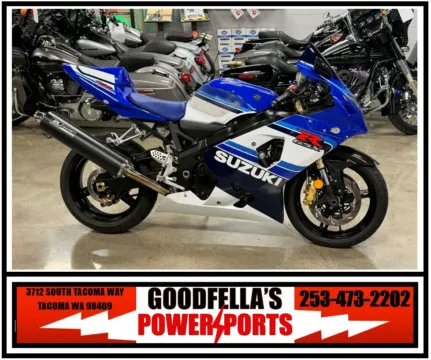 Blue 2005 Suzuki GSX-R 600 for sale in Tacoma, WA
