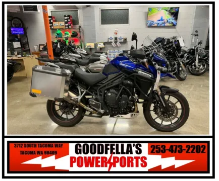 Blue 2013 Triumph Tiger for sale in Tacoma, WA